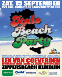 Italo beach party Kijkduin