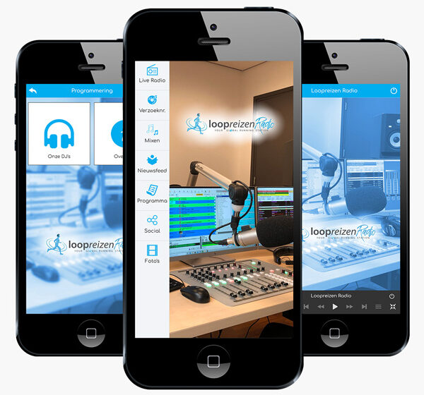 Radio app streaming beheer radio station