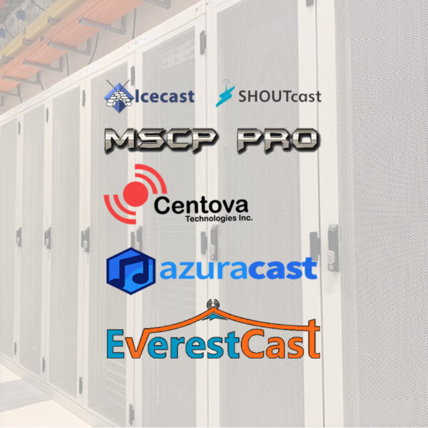 streaming servers shoutcast icecast accounts