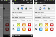 Centova Cast en MSCP pro App (Android)