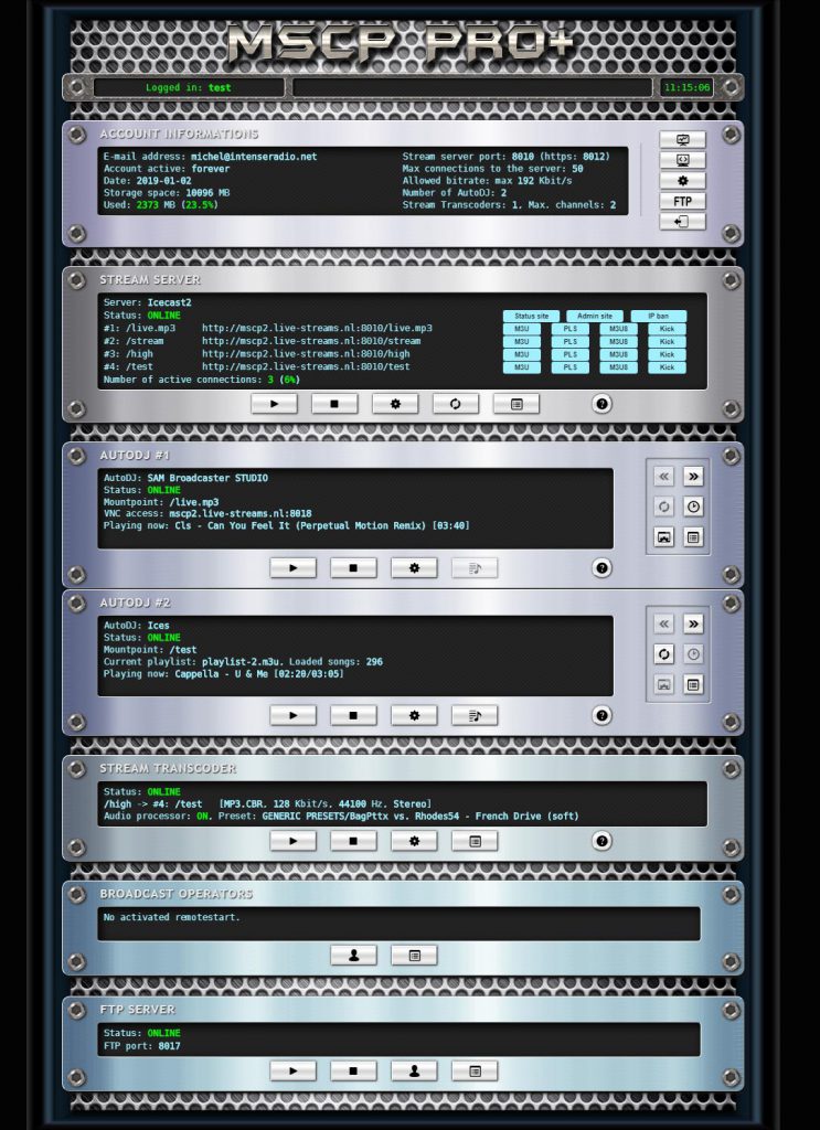 MSCP pro + control panel server hosting