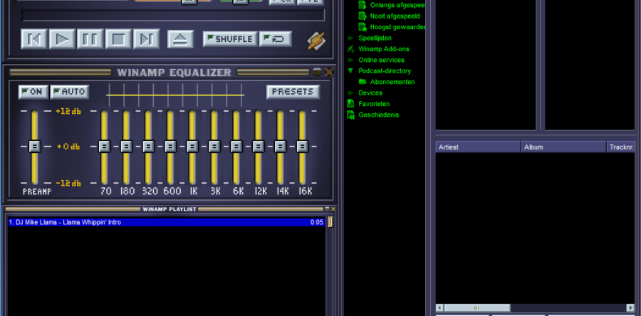 Nieuwe versie Winamp 5.9