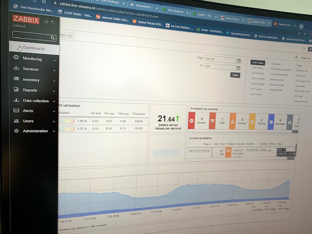 Zabbix hardware check